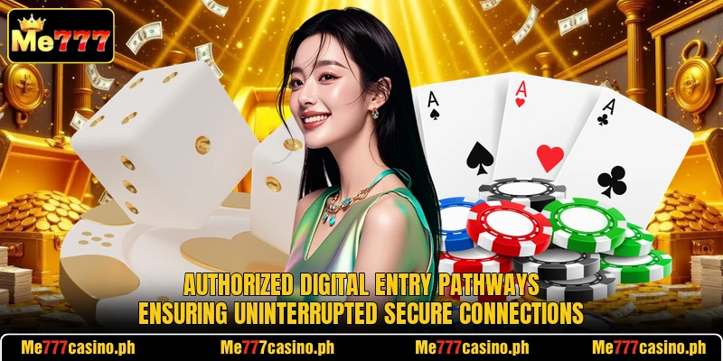Authorized digital entry pathways ensuring uninterrupted secure connections
