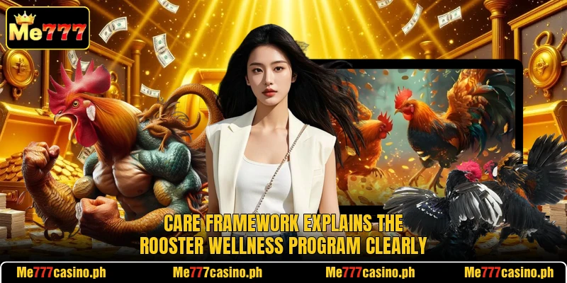 Care framework explains the rooster wellness program clearly Care framework explains the rooster wellness program clearly