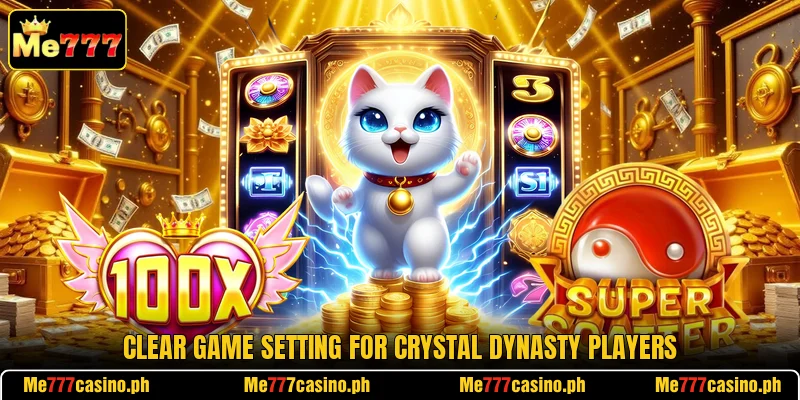 Clear game setting for Crystal Dynasty players Clear game setting for Crystal Dynasty players