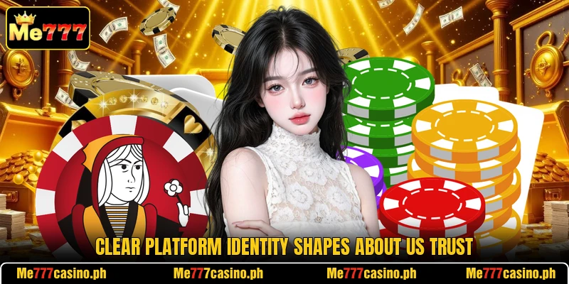 Clear platform identity shapes about us trust