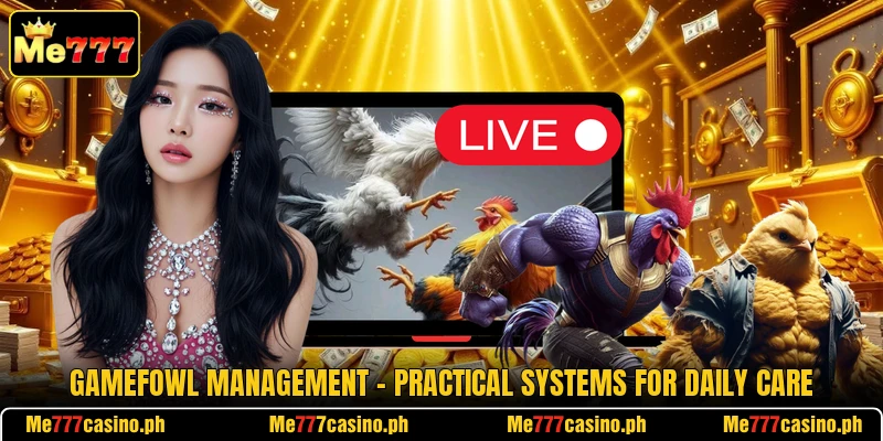 Gamefowl Management - Practical Systems For Daily Care Gamefowl Management - Practical Systems For Daily Care