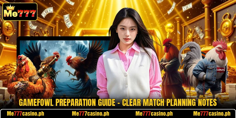 Gamefowl Preparation Guide - Clear Match Planning Notes Gamefowl Preparation Guide - Clear Match Planning Notes