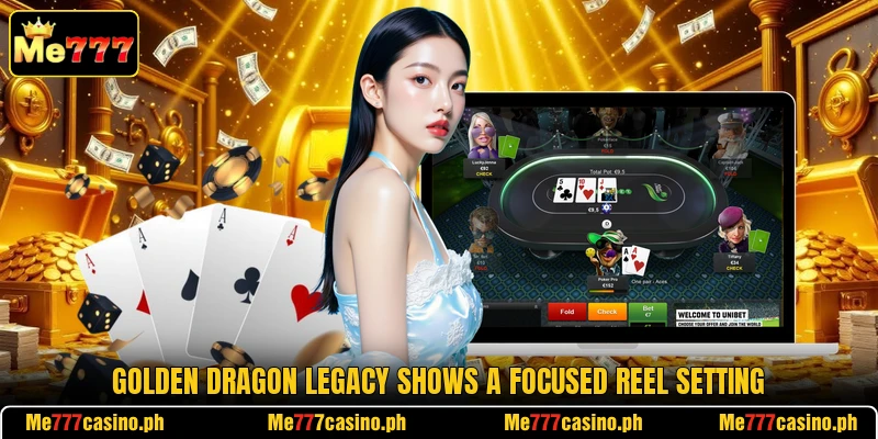 Golden Dragon Legacy shows a focused reel setting Golden Dragon Legacy shows a focused reel setting