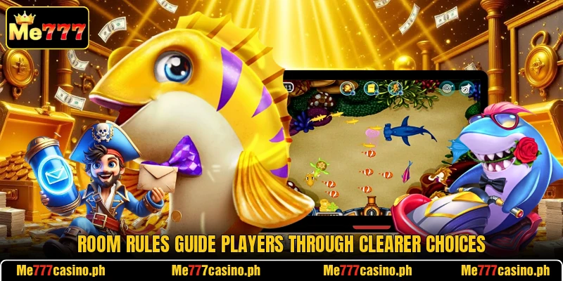 Room rules guide players through clearer choices Room rules guide players through clearer choices
