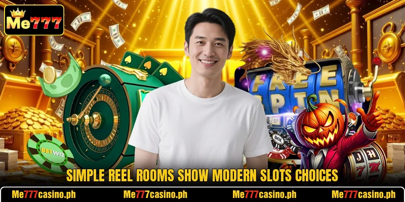 Simple reel rooms show modern slots choices Simple reel rooms show modern slots choices