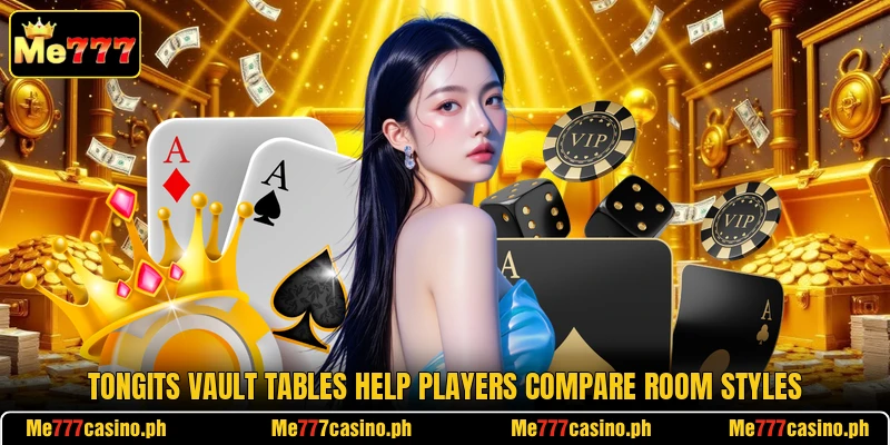 Tongits Vault tables help players compare room styles Tongits Vault tables help players compare room styles